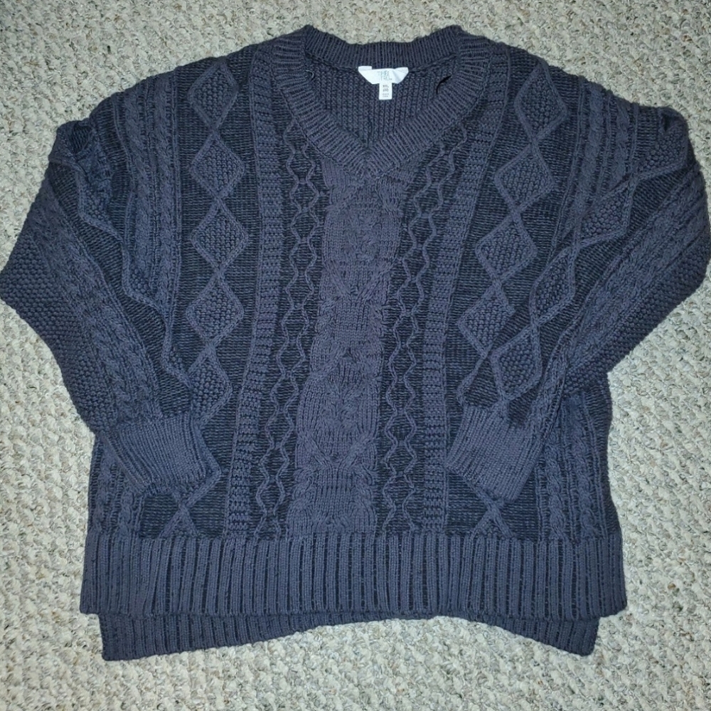 Gray sweater
